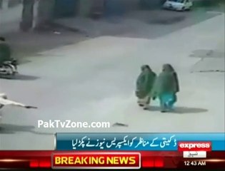 CCTV Footage Of Robbery In Gujranwala