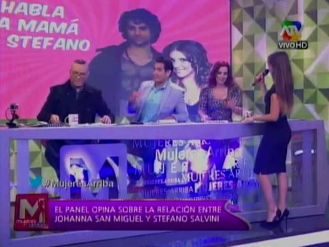 Madre de Stefano Salvini sorprendida por romance con Johanna San Miguel