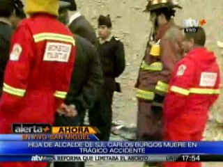 Muere hija de Carlos Burgos en accidente de tránsito en San Miguel