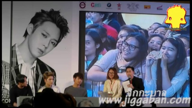 Presscon. 2014 JYJ Asia Tour Concert in Thailand The Return of The King #2