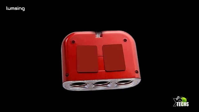 The lowest price !!! Lumsing 70W 3 Socket USB Charger