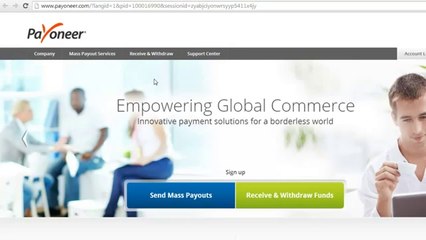 how to get payoneer card in pakistan?