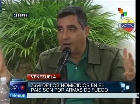 Gobierno venezolano inició el Plan Nacional del Desarme Voluntario