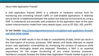 Global Web Application Firewall (WAF) Market 2014-2018