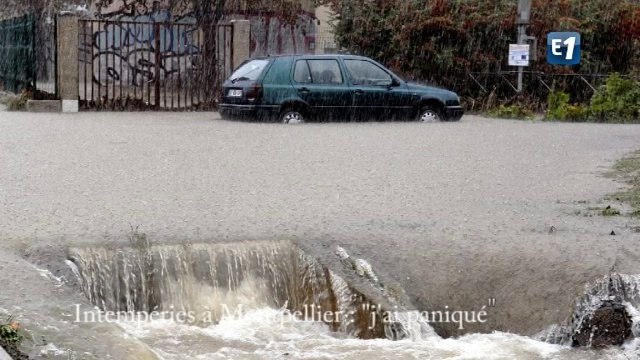 Intempéries à Montpellier : j'ai paniqué