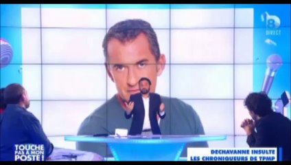 Touche pas à mon poste - Hanouna furieux contre Dechavanne