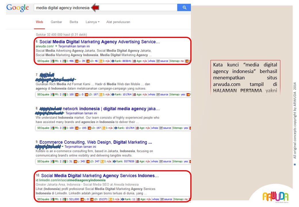 [SEO Services Jakarta] SEO Services Company, SEO Services Blog, SEO Services Consultant - Kris Arwuda