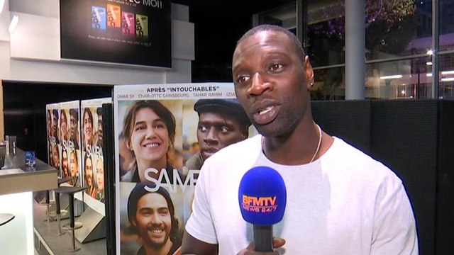 Avant-première de"Samba": un Omar Sy en version "romantique"
