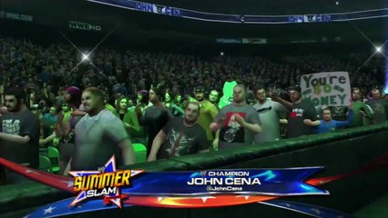 WWE2K14 John cena (Summer Slam 2014) Superstar Threads Let's Play