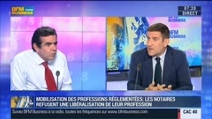 Mobilisation des professions réglementées contre les réformes du gouvernement, Olivier Herrnberger – 30/09