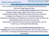 Kleding bedrijfskleding bedrukken Goirle