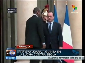 Francia ayudará a Guinea en la lucha contra el ébola