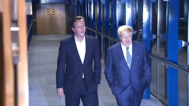 David Cameron wants Boris Johnson back in Government