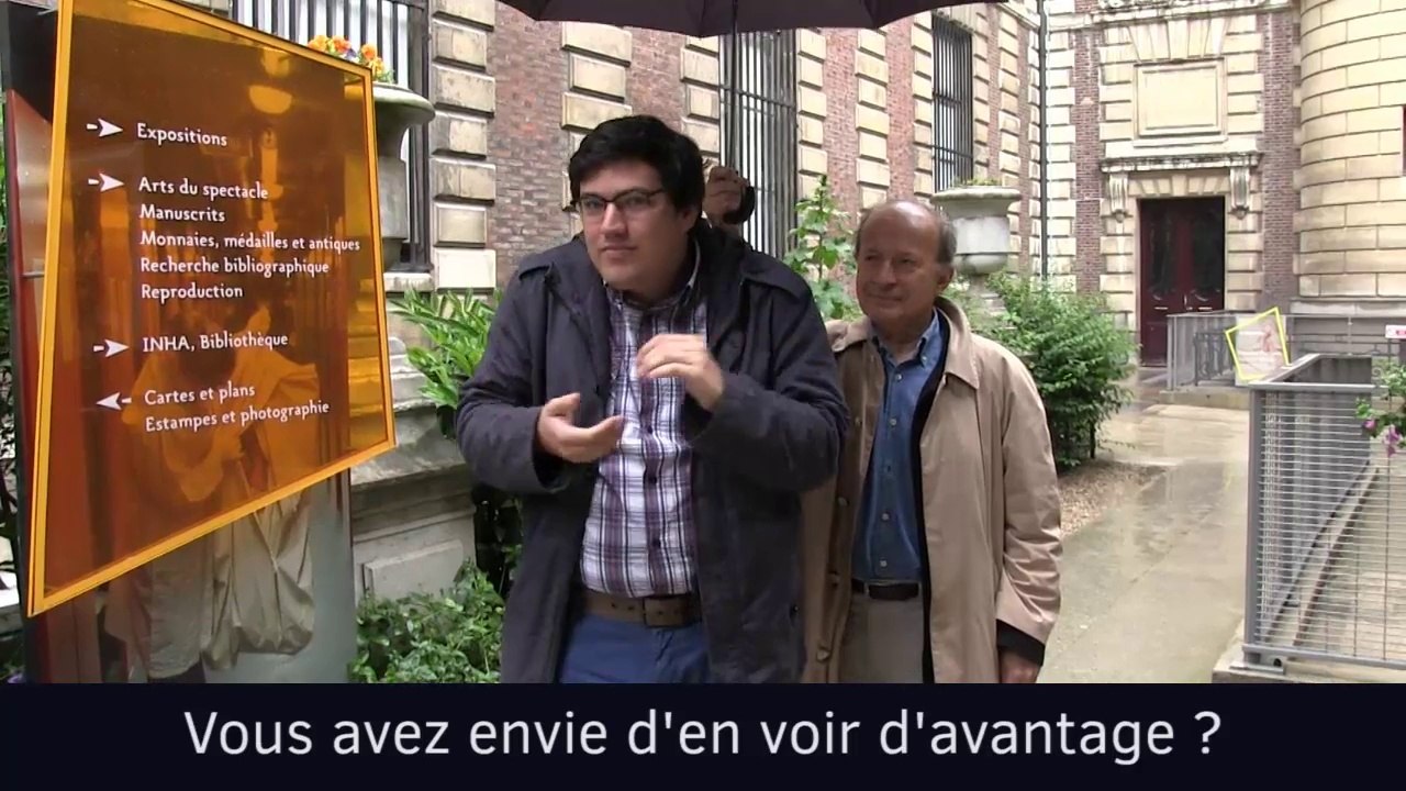 Le 23 novembre, visite BNF en LSF