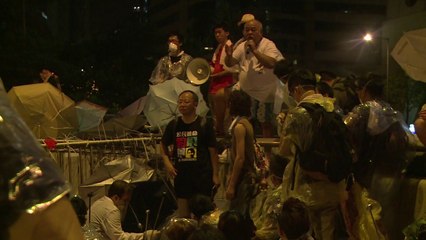 La mobilsation se poursuit à Hongkong