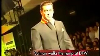Watch Bollywood King Salman Khan Rocked The Ramp!