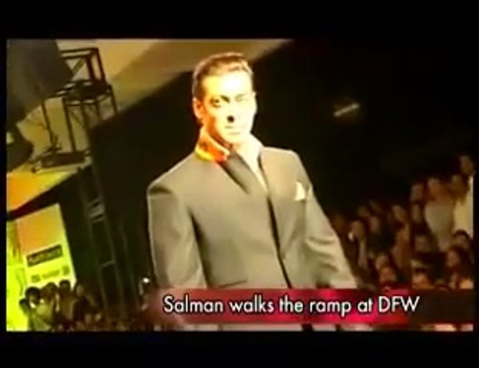 Watch Bollywood King Salman Khan Rocked The Ramp!