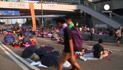 Hong Kong pro-democracy protest shows no sign of ending
