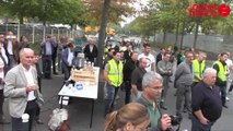 A Rennes, manifestation des patrons contre l'ecotaxe septembre 2014