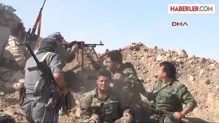 Kürtler Kerkük'te IŞİD'le Çatışıyor