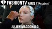 Julien Macdonald Spring/Summer 2015 Hair & Makeup | London Fashion Week LFW | FashionTV