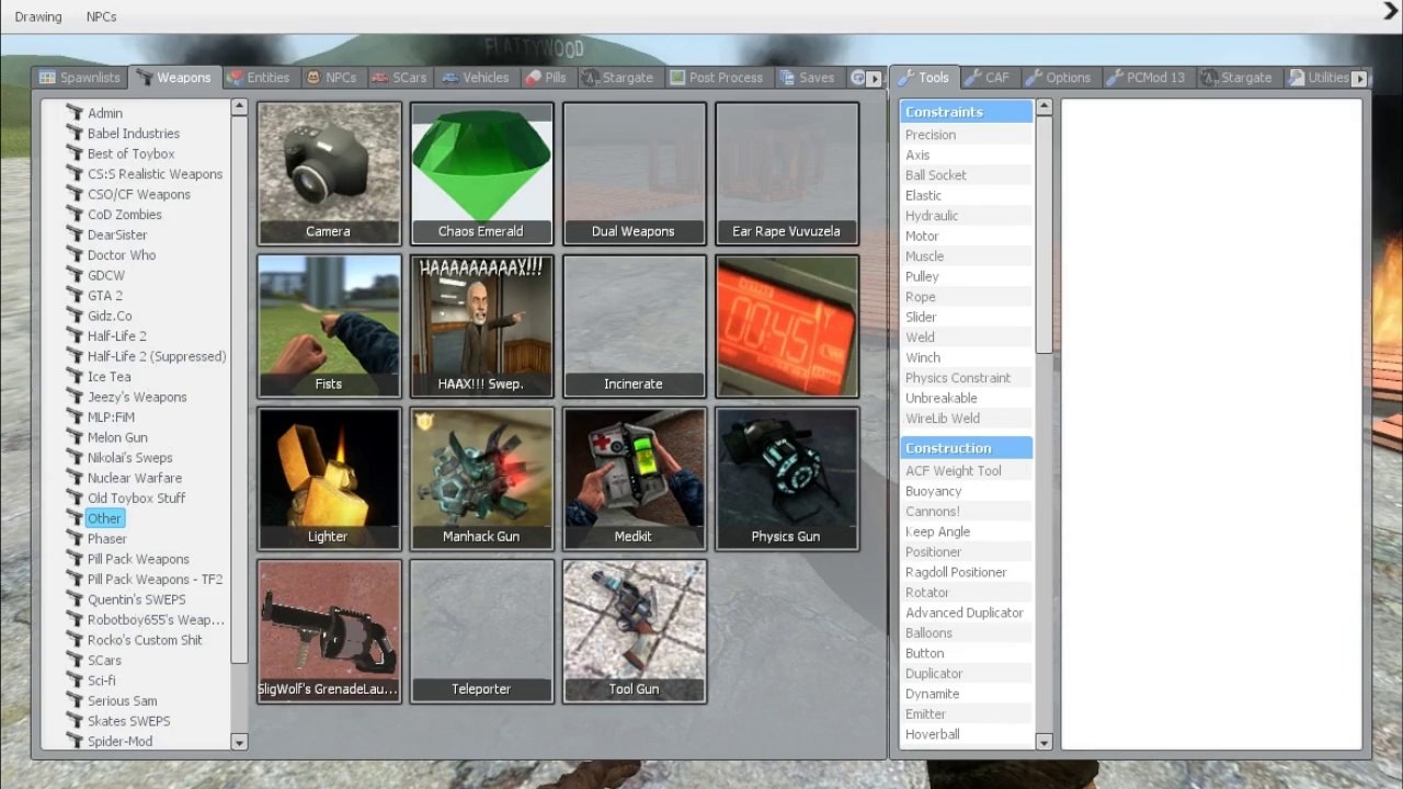 Gmod 13 Weapons & Tool's Demo