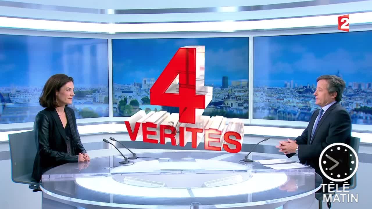 Les 4 Vérités avec Chantal Jouanno - Télématin - 30/09/2014