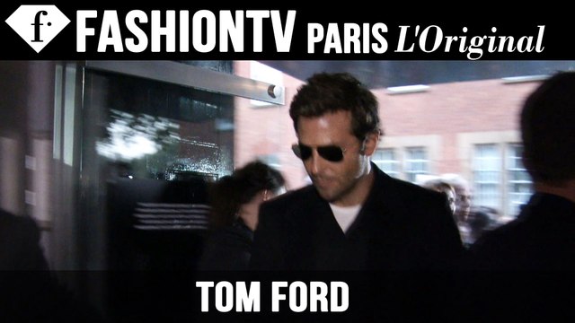 Tom Ford Spring/Summer 2015 Arrivals ft Bradley Cooper | London Fashion Week LFW | FashionTV