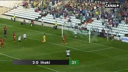 j.6 liga adelante 14/15 racing 3-recre 0