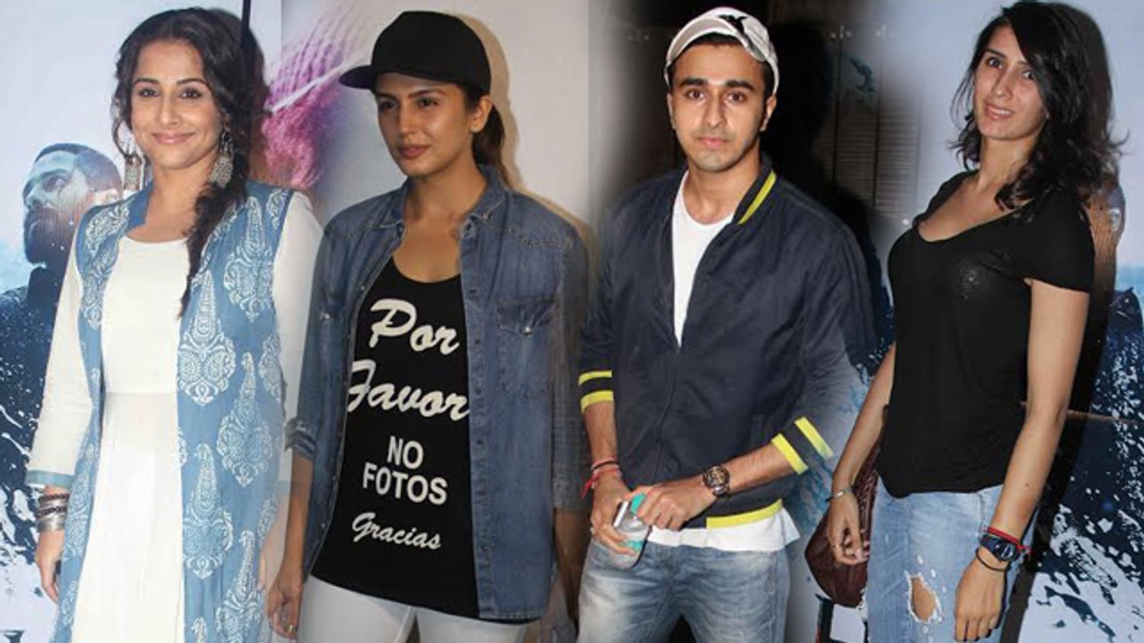 Haider Movie Special Screening | Vidya Balan, Huma Qureshi