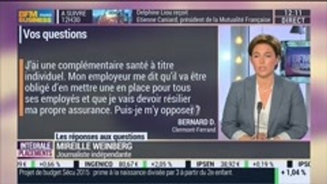Les réponses de Mireille Weinberg aux auditeurs - 30/09 1/2