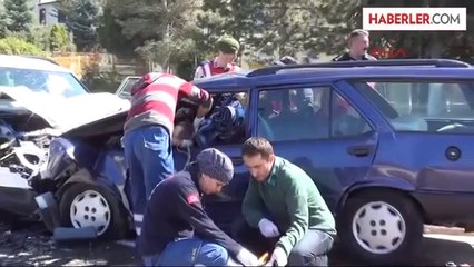 Yozgat Çalışma Yapılan Yolda Kaza 1 Ölü, 2 Yaralı