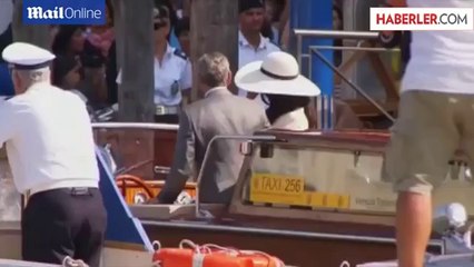 George Clooney ve Amal Alamuddin'in Düğününden İlk Kare