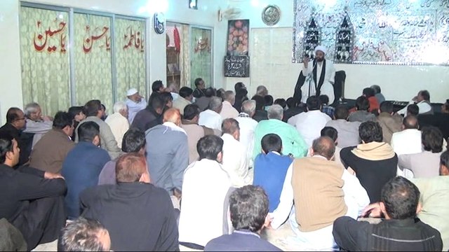 Allama Abid Khambari, Majlis 05th Moharram 1435 AH, 2014, Multan.