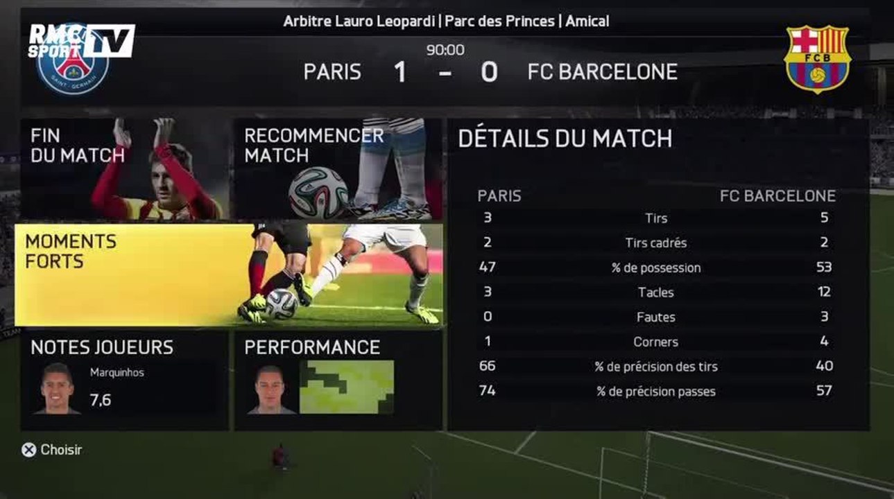 Comment sans Zlatan et en niveau légende, j’ai battu le Barça avec le PSG à FIFA 15 - Partie 11 29/09