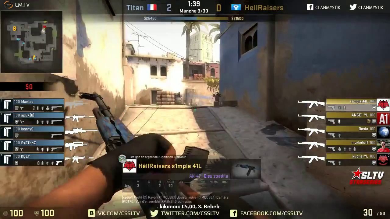 Titan vs HellRaisers CM.TV SLTV StarSeries XI Mirage