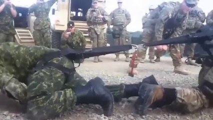 Bordo Bereli Türk Askeri Amerikan Askerini böyle çekiyor
