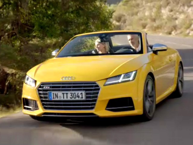 L'Audi TTS Roadster sur les petites routes !