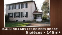 A vendre - Maison/villa - VILLARS LES DOMBES (01330) - 5 pièces - 145m²