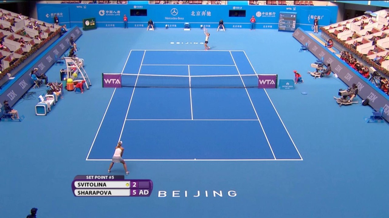 Peking: Sharapova problemlos weiter