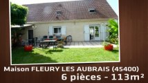 A vendre - Maison/villa - FLEURY LES AUBRAIS (45400) - 6 pièces - 113m²