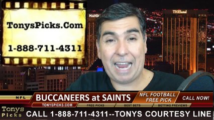 Download Video: New Orleans Saints vs. Tampa Bay Buccaneers Free Pick Prediction NFL Pro Football Odds Preview 10-5-2014