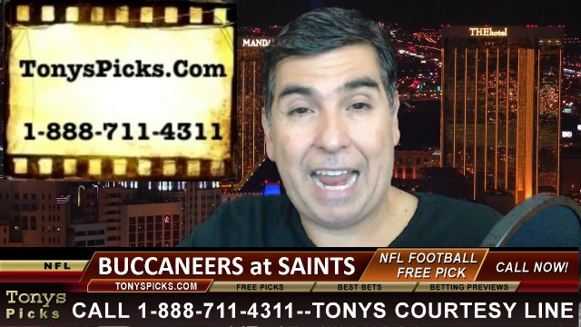 New Orleans Saints vs. Tampa Bay Buccaneers Free Pick Prediction NFL Pro Football Odds Preview 10-5-2014
