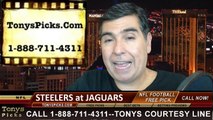 Jacksonville Jaguars vs. Pittsburgh Steelers Free Pick Prediction NFL Pro Football Odds Preview 10-5-2014