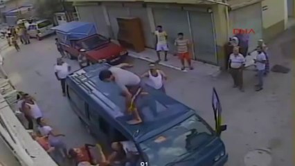 Kavga için 2.Kattan Atlayan ÇILGIN Adam  Haber Kasaba