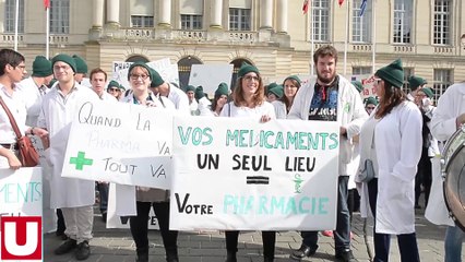 Des milliers de bonnets verts dans la rue à Châlons-en-Champagne