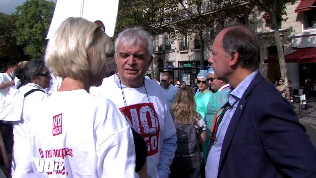 VOTV Les médecins du 95 manifestent à Paris