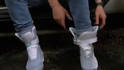 Les Nike Air Mag de Michael J. Fox dans “Retour vers le Futur 2”