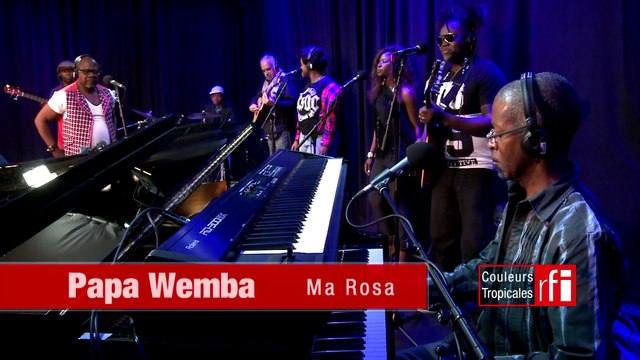 Rumba : Papa Wemba chante Ma Rosa dans Couleurs Tropicales sur #RFI