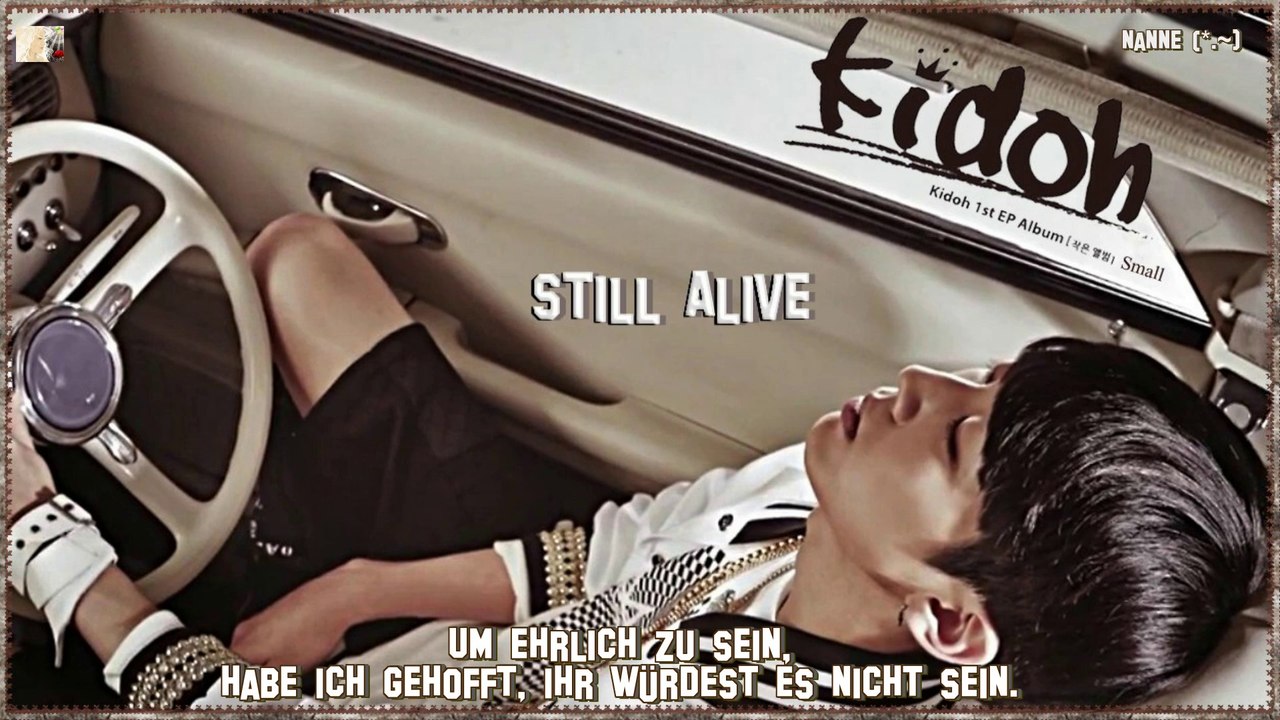 Kidoh (Topp Dogg) - Still Alive k-pop [german sub]